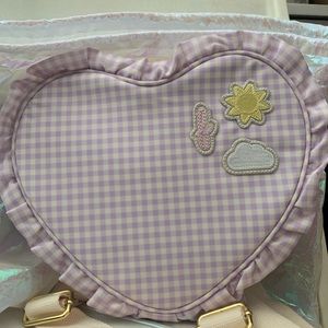 Stoney Clover Lane Lavender Gingham Backpack